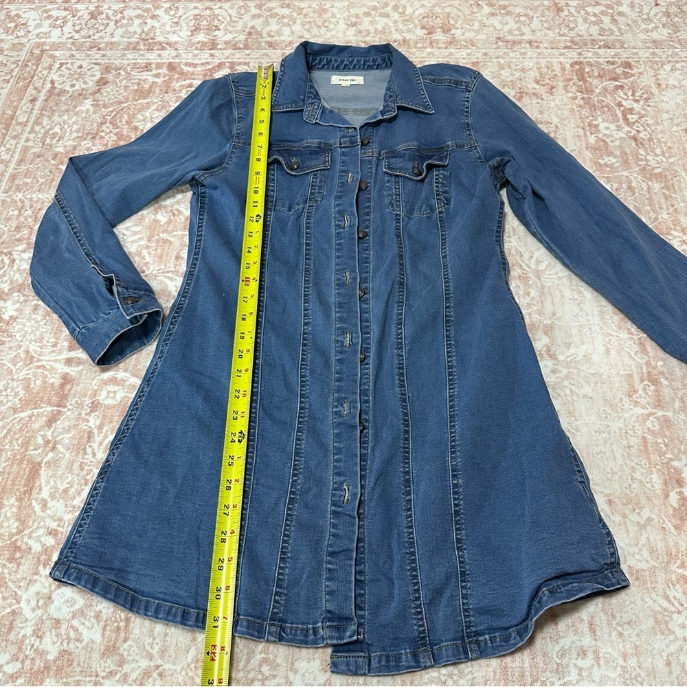 Y2K Long Denim Top by C’est Toi - Picture 6 of 10